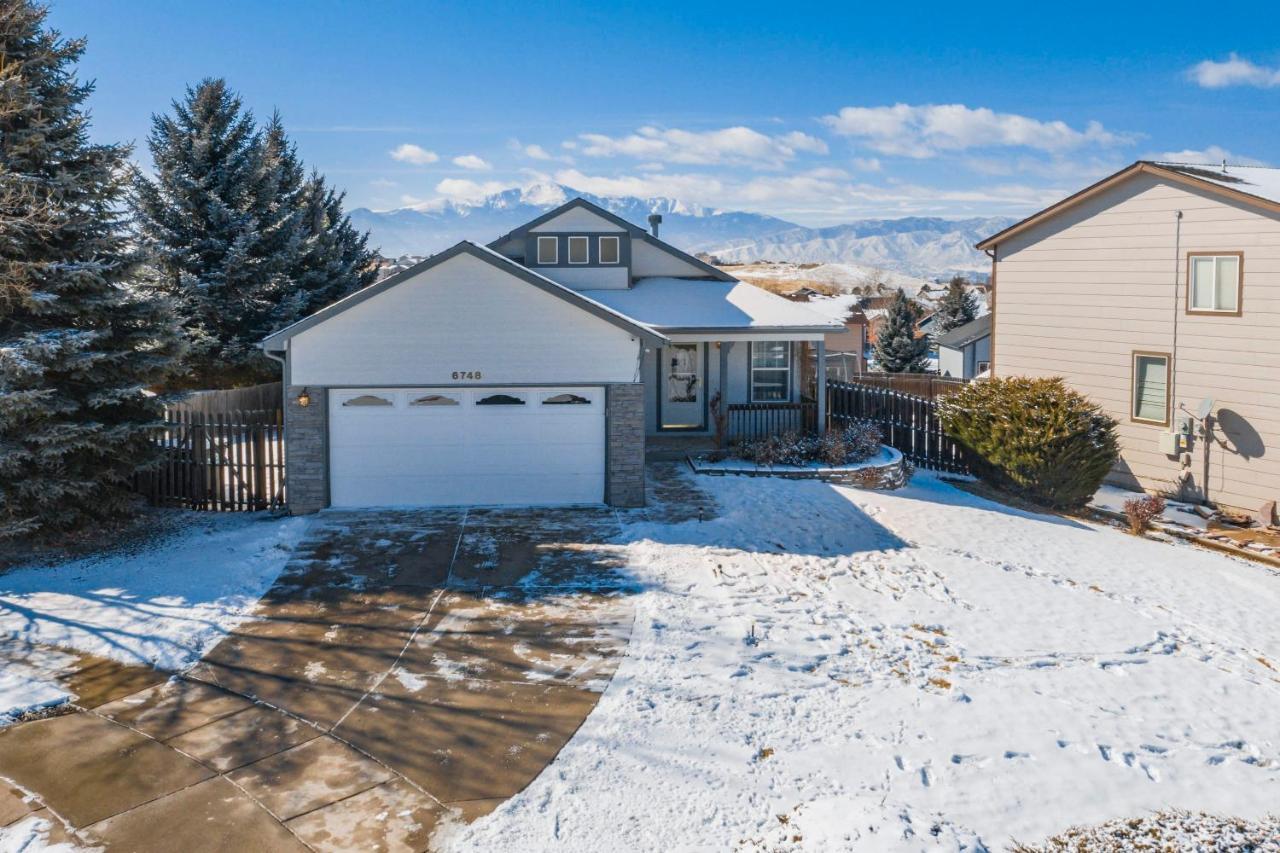Cozy 4Br House With Peak Views In Colorado Springs Villa Eksteriør bilde