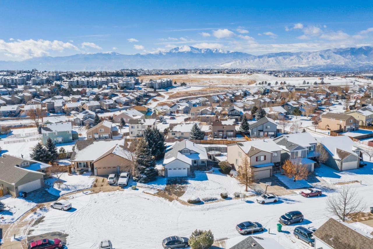 Cozy 4Br House With Peak Views In Colorado Springs Villa Eksteriør bilde