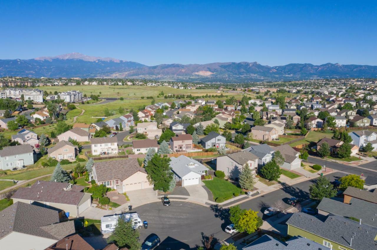 Cozy 4Br House With Peak Views In Colorado Springs Villa Eksteriør bilde