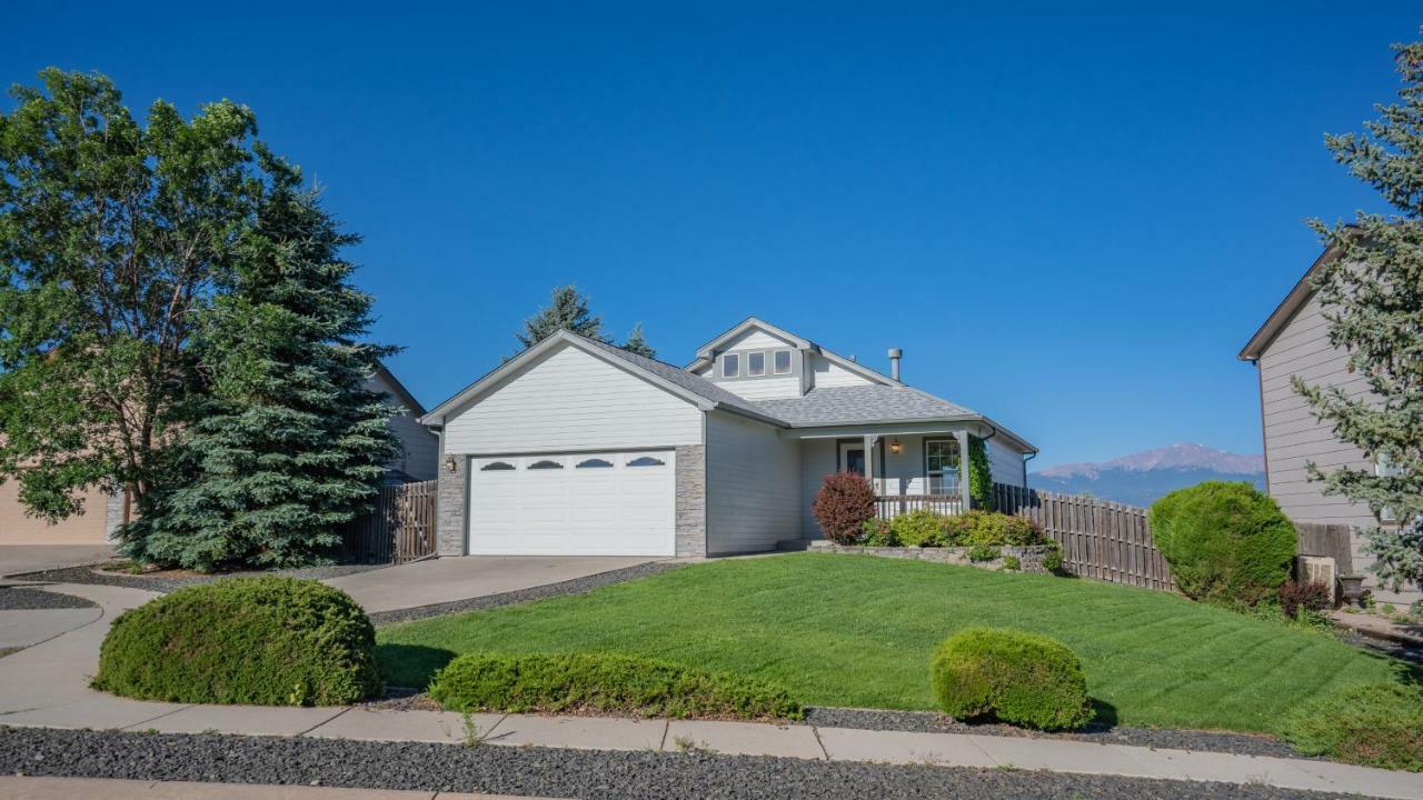 Cozy 4Br House With Peak Views In Colorado Springs Villa Eksteriør bilde